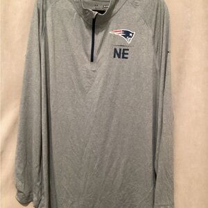 Under Armour Gray Long Sleeve Shirt with Logo
